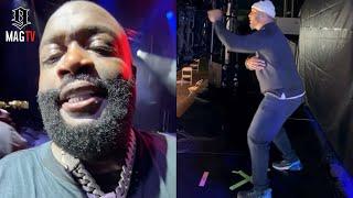 Rick Ross Sign Language Guy Was Going Harder Than Him During Concert! 