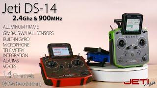 Introducing New Special Edition Jeti DS-14 2.4GHz Green/Red/Blue Radio Systems