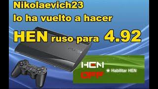 ️ TUTORIAL LIBERAR PS3 HFW 4.92 y HEN 3.3.7 RUSO paso a paso  ️