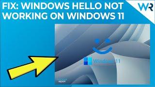 Fix Windows Hello not working on Windows 11