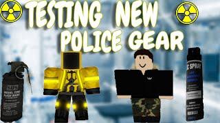 TESTING NEW POLICE GEAR IN POLICESIM NYC!!