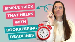 Revealing my trick to meet bookkeeping DEADLINES every single month (as an e-commerce seller)