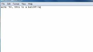 How to Write a Batch File in CMD Prompt : Computer Programming