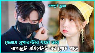 লাভ স্টোরি  Assistant Of Superstar Movie Explain in Bangla || Korean Drama Bangla 🟤 Movie Story SJ