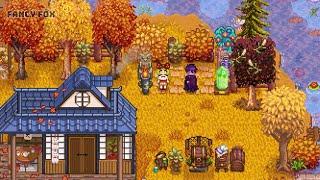 cozy autumn stardew valley mix│nostalgic game music for study or relax ( slowed version)