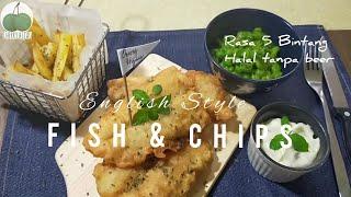 Fish & Chips - English Style (Crispy outside soft inside) Paling SEDAP & MUDAH, Resepi Niaga PKP 3.0