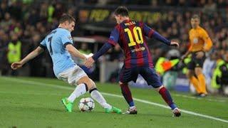 Lionel Messi vs Manchester City UCL Home 2014-15 English Commentary. HD 1080i