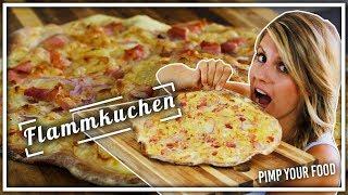 Flammkuchen selbst machen | so knusprig & lecker | Felicitas Then | Pimp Your Food