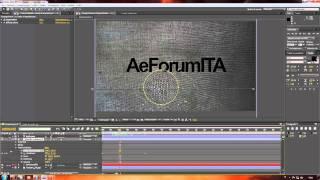 tutorial ita after effects - Effetto lente di ingrandimento