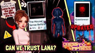 Can Lana Be TRUSTED? *NEW* Lana Lore GAME That *REVEALS* her THOUGHTS..[Part 26] | Dress to Impress