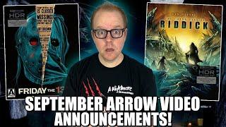 The FRIDAY the 13th REMAKE On 4K! | Arrow Video SEPTEMBER Announcements!