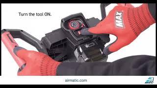 MAX USA Corp    How to Use the MAX TwinTier RB401T E Stand Up Tool