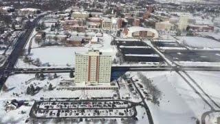 WKYT SKYFIRST over Eastern Kentucky University