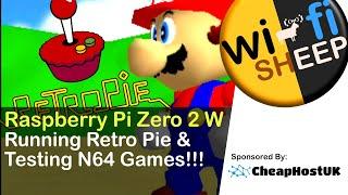 Retro Pie - N64 on the new $16 Raspberry Pi Zero2W?