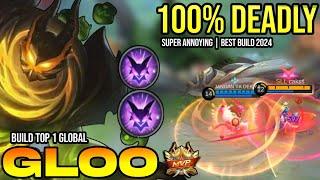 GLOO BEST BUILD 2024 | BUILD TOP 1 GLOBAL GLOO GAMEPLAY | MOBILE LEGENDS