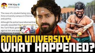 ANNA UNIVERSITY Incident EXPLAINED | Aye Jude️