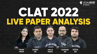 CLAT 2022 Exam Analysis | CLAT 2022 Question Paper Solution | CLAT 2022 Paper Analysis