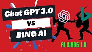 ChatGPT vs Microsoft bing AI