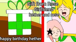 tickle hether gift from rose // happy birthday hether @Heather_TK