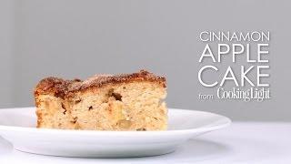 How to Bake Cinnamon Apple Cake | MyRecipes