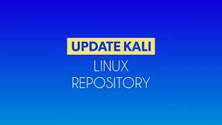 How to update kali linux and upgrade kali linux sources list