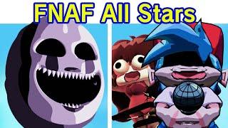 Friday Night Funkin' All Stars but It's VS FNaF Mix | Five Nights At Freddy's (FNF Mod) (GF/BF)