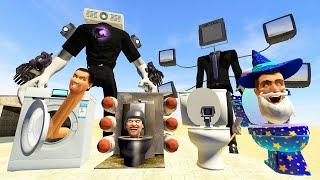 СКАЧАЛИ ВСЕХ СКИБИДИ ТУАЛЕТОВ ОБЗОР МОДА SKIBIDI TOILET NEXTBOT ► Garry's Mod