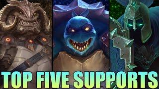 THE TOP FIVE SUPPORTS FOR SMITE SEASON 11!