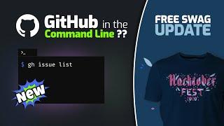 NEW GitHub CLI 1.0 Tutorial | FREE Swag! | Hacktoberfest UPDATE | Step-by-Step Guide | Web Developer