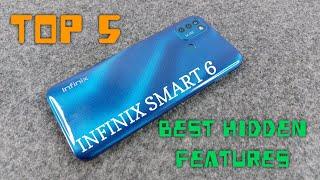 Infinix Smart 6 Top 5 Best/Hidden Features | Tips & Tricks