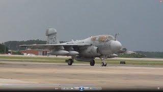 Marine Corps EA-6B Prowler Demo- 2014 MCAS Cherry Point Airshow