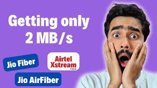Reality of Jio Fiber, Jio AirFiber, Airtel Xstream & Other Services Like This.