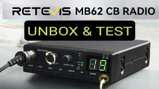 NEW -RETEVIS  MB62 CB & TRUCKERS RADIO