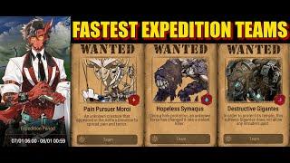 Best Light, Ice, & Dark Expeditions Teams for the current rotation July - August 2024