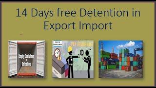 14 Days free Detention in Export with English subtitles | empty container return