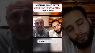 Muslim PANICS After Christian PROVES Allah is WICKED | Sam Shamoun