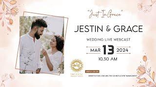 JESTIN & GRACE WEDDING LIVE WEBCAST | 13 March 2024 | MKC EVENT PRODUCTIONS