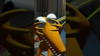 Orange SMASHES through the WALL  (3D Animation Cartoon)