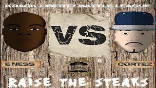 KLBL - Rap Battle - Cortez vs E-Ness (Hosted By Gillie Da Kid)