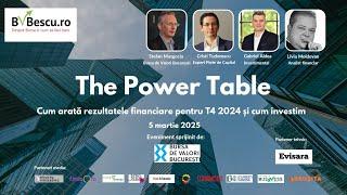 The Power Table - Cum arată rezultatele financiare pe Trimestrul IV și cum investim