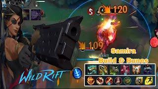 SAMIRA BUILD AND RUNES - WILDRIFT