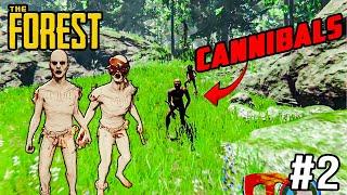 Cannibals Attack on me! | The Forest Gameplay | Part 2