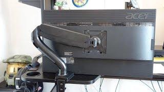 AOC AS110 (AD110) monitor arm review - By TotallydubbedHD