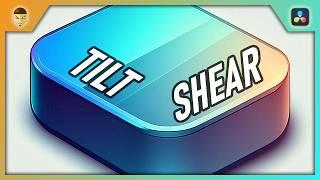 Shear Shape | DaVinci Resolve