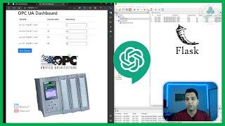 Can ChatGPT Develop a HMI Dashboard to Interact with a PLC using OPC UA? Let's test it!