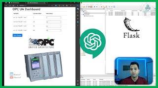 12- Can ChatGPT Develop a HMI Dashboard to Interact with a PLC using OPC UA? Let's test it!