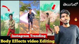 Instagram Trending Body Effects video Editing in capcut app || capcut app New Features & Effects.