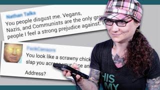 Reading Weird Vegan Hate Comments