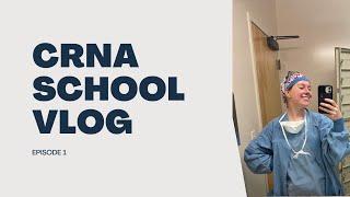 CRNA School Vlog I Nurse Anesthesia Student Day In The Life (Episode 1-Didactic)