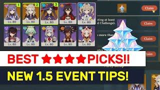 NEW 1.5 Misty Dungeon Event IS OUT! 420 FREE Gems &  Tips! | Genshin Impact